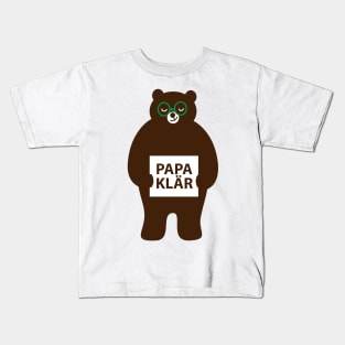 Papa explainer Kids T-Shirt